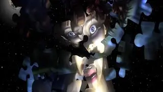 Animated Puzzle with Video Texture created with AE Element3d