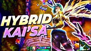 HYBRID KAISA IS BETTER HERE'S WHY!! BEST ADC KAISA BUILD! | Bot Lane Kai'sa Guide
