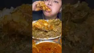 Chicken Curry #asmr #asmreating #food #mukbang