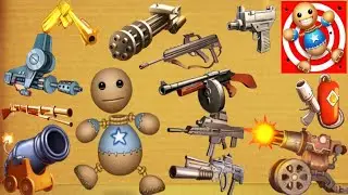 Уничтожить мобильный антистресс Kick the Buddy. Бадди против всего огнестрельного оружия 🔫🔫🔫