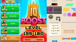 IQ BOOST level 155 - 180 Excellent! menantang syekaliiii!