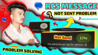 Rcs Chat meaning 😭 SMS Lock Problem | Rcs Message Not Sent Problem | SMS Problem