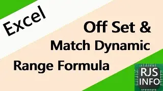 Offset match in excel | offset function dynamic calculations explained