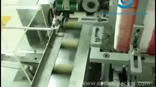 Automatic bag cartoning packing machine with automaitc tablet blister flow bag packing machine