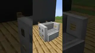 [Tuto] - Faire un fauteuil roulant sur Minecraft ! #shorts