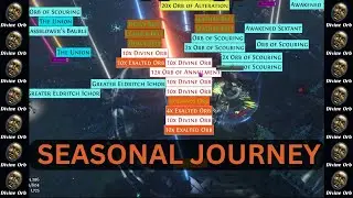 A Seasonal Journey. Blight, Betrayal, Mapping, Divine explosions, and Magebloods