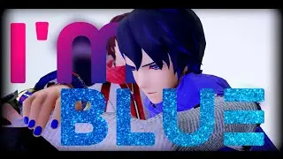 【MMD】🇮' 🇲    🇧 🇱 🇺 🇪  (+stage dl)