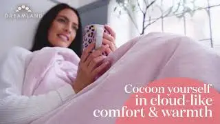 Dreamland Snuggle up Throw Pink
