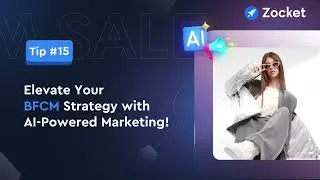 Tip #15: Elevate Your BFCM Strategy with AI-Powered Marketing! 🤖