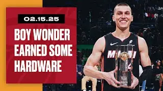 Tyler Herro Is The 3-Point Contest CHAMP 🏆 Herro's Round 1 & 2 Results | February 15, 2025