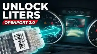 Activation of Function Remaining Fuel in the Tank the Display on Mercedes Using Openport 2.0