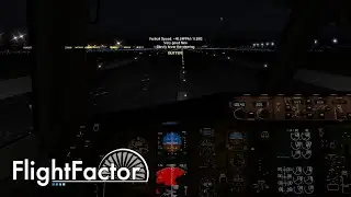 -48fpm Grease into Amsterdam 753 I X-Plane 11
