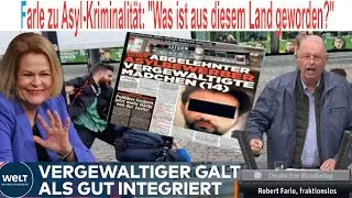 Farle zu Asyl-Kriminalität: „Was ist aus diesem Land geworden?“