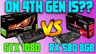 GTX 1080 vs RX 580 using i5-4570! HUGE BOTTLENECK?? (10 Games tested)