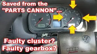 VW Golf 2003 speedometer not working... Fault finding and repair.