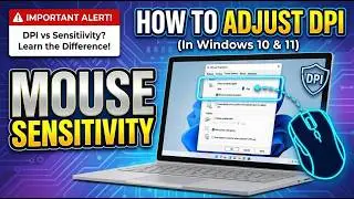 How To Set Mouse DPI & Sensitivity | Best Settings For Gaming & Work (2026)