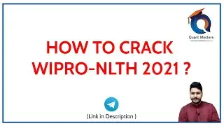 How to crack WIPRO-NLTH 2021 ? How to get placed in WIPRO? 