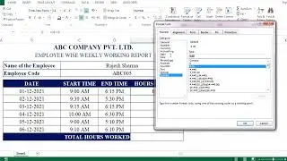 #Shorts | Working Hours in 24 Hour Format | Convert Decimal to Time
