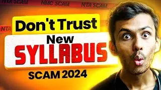 Reality of New Syllabus & NTA🤐 | How to Follow ? | Toppers do this! | NEET 2024