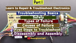 Types of failure, Causes of failure, First steps to troubleshoot, Disassembly and Assembly.