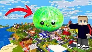 We Found a Giant SQUISHY DUMPLING in Minecraft!!