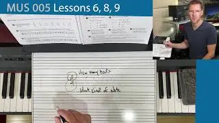 MUS 005 Lesson 6 8 9 - Note Values, Time Signatures