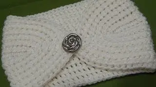 Easy and Warm Crochet Hair Band #1