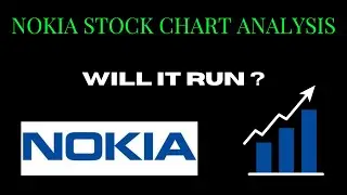NOKIA STOCK NOK STOCK CHART ANALYSIS | WILL IT RUN ?