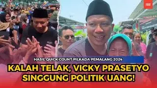 Kalah Telak Di Pilkada Pemalang, Vicky Prasetyo Singgung Politik Uang!