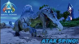 ARK: Survival Ascended - Atak Spinozaura! - 2