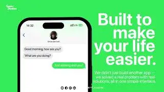 Messenger App Promo Video | UI/UX Animation by Saavi Studios