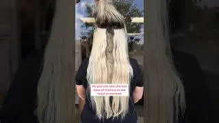 😵Hair Disaster? What would you do to transform this blonde hair? 