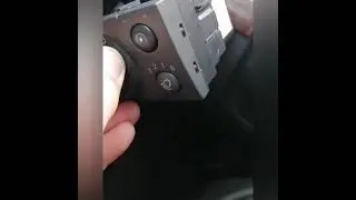 Opel Vectra C Как снять блок управления светом. 💡