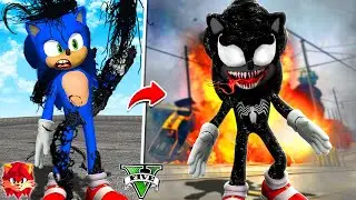 Improving VENOM SONIC THE MOVIE in GTA 5!! (Sonic Movie mod)