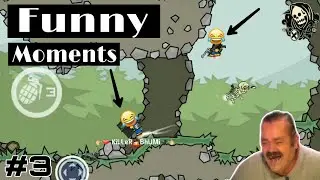 Mini Militia Funny Moments 😂 | Best Moments Ever | PART-3 Ft.Skull 💀