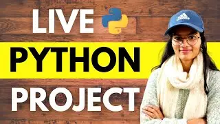 LIVE Python project coding | Python live stream @21st Jan | fun with data science | Shambhavi Gupta