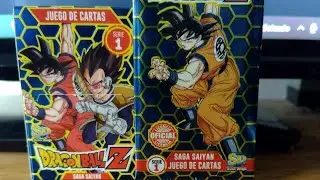 Cartas Dragón Ball Z Serie #1 Sticker Desing