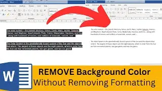 3 Ways To Remove Background Color in Word [WITHOUT REMOVING FORMATTING]