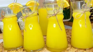 شاربات البرتقال2لتر بحبة تشينة🍊بنة و قوام خيالي تقول عليه داناو واو أروع عصير طبيعي منعش لرمضان2025💥