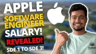 1cr+ CTC as a Software engineer! 😱 | Apple Software Engineer Salary Breakdown | CTC breakdown