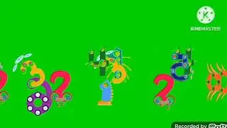 The Big Endless Numbers Stampede Green Screen