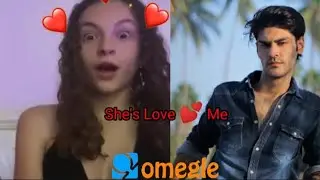 OMG 😱 HANDSOME BOYS 😍 ON OMEGLE 😱 TIKTOK GIRLS LIKE 😍😱 #omegle #ometv #tiktok #reaction