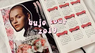 tour pelo meu BULLET JOURNAL 2019