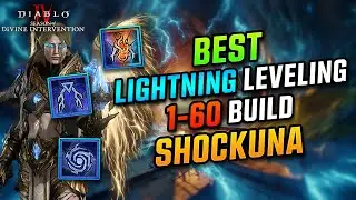 Best Leveling Sorc Build Shockuna 1-60 - S11 Diablo 4