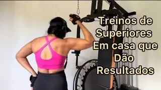 How to train uppers at home and get results / Training at the weight station / Curious men