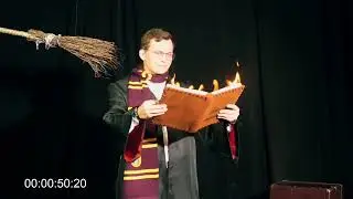 Фокусник Юрий Гуляев. Заказать шоу в стиле Гарри Поттера