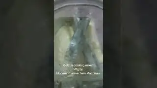 Gelatin cooking mixer