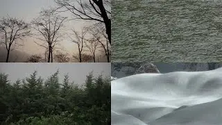 One year since snowstorm began, one foot of snow in some locations