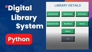 How to Create Library System in Python Full Tutorial Python for beginners