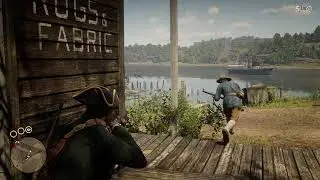 Red Dead Redemption 2 - Van Horn Shootout - NPC War (SimpleGangWar mod)